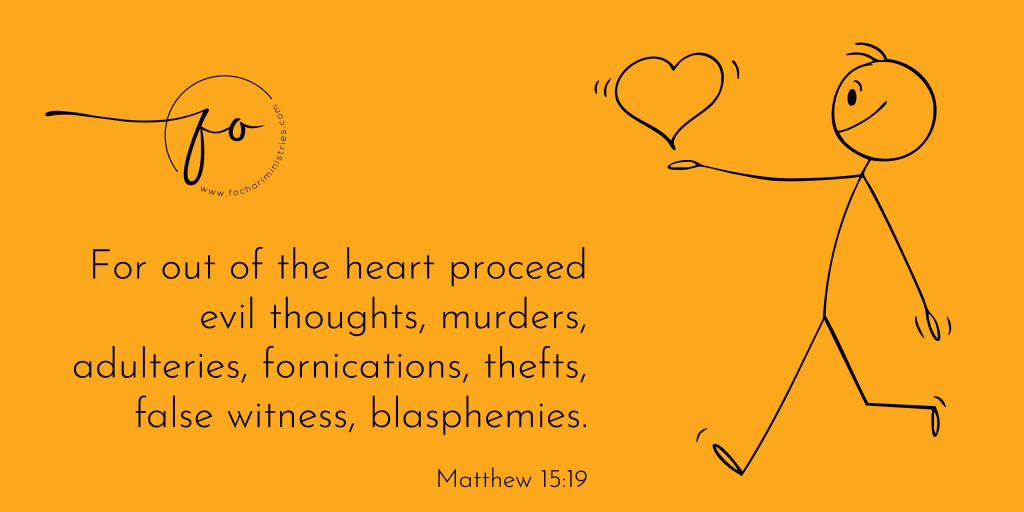 The Filth in Us and the World: A Battle Between Good and Evil - Mathew 15:19